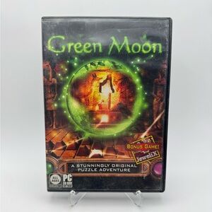 Green Moon for Windows PC (2011) with Bonus Game JeweliX Disc Is Untested As-Is
